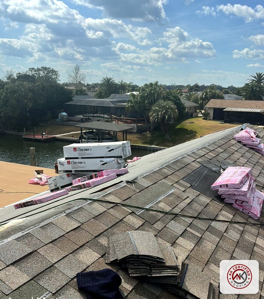 Owens Corning Duration Sand Dune shingle roof in Palm Coast