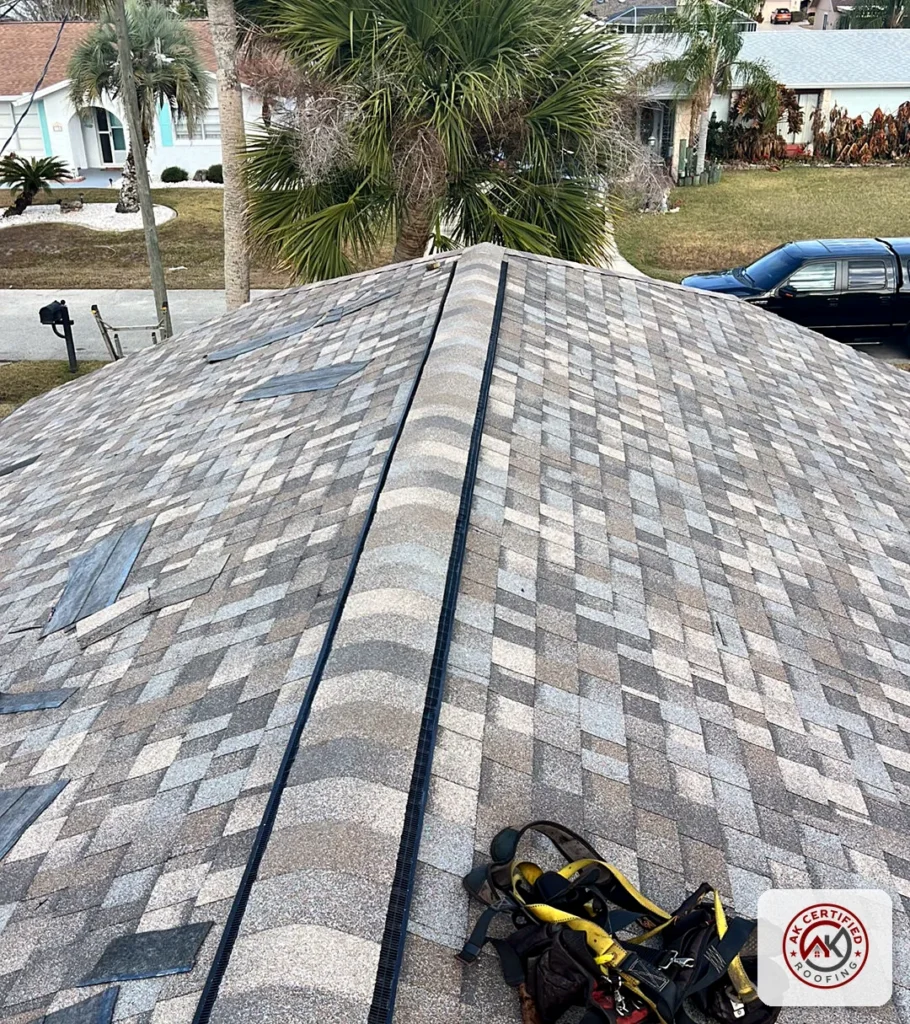 Palm Coast roof replacement with peel-and-stick underlayment
